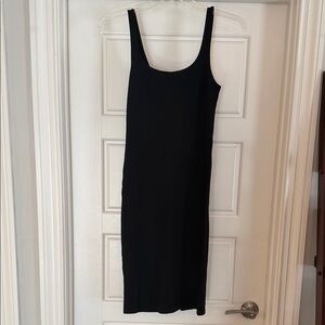 Elegant Black Sleeveless Dress